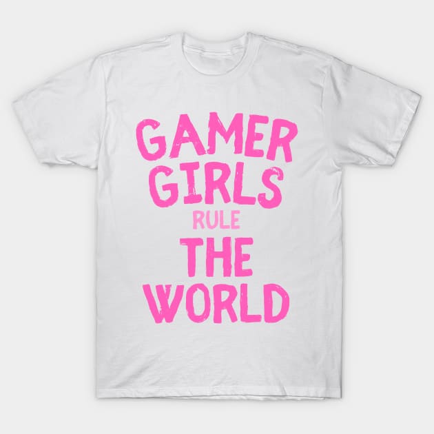 Gamer girl gamer gift saying T-Shirt by ShirtyLife